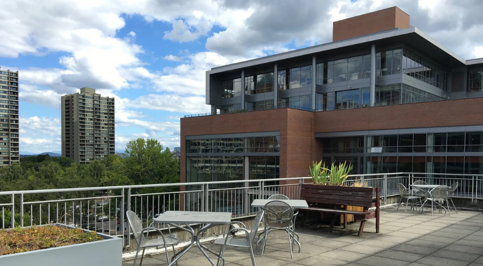 Urban Center Building rooftop
